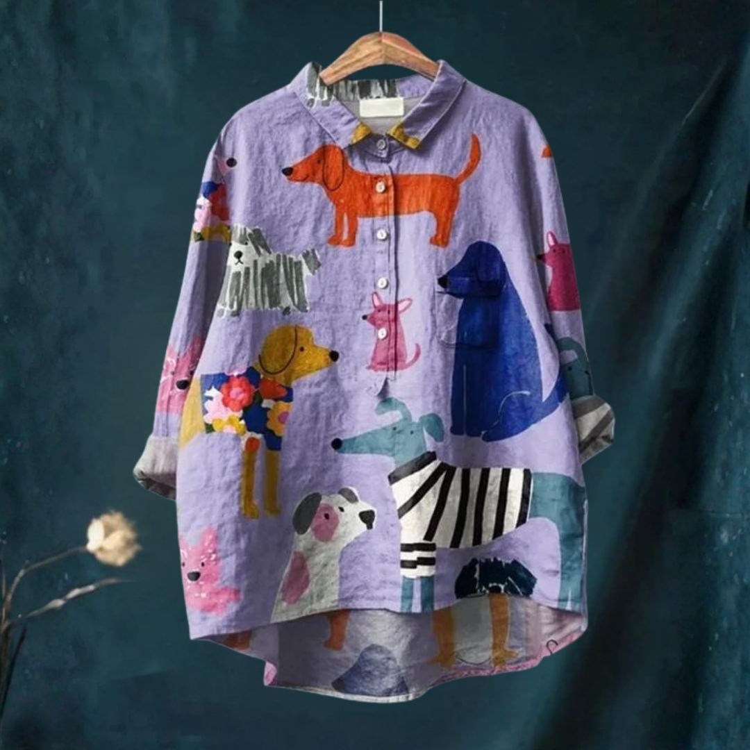 Cassia™ Koszula Ekskluzywna dla Kobiet