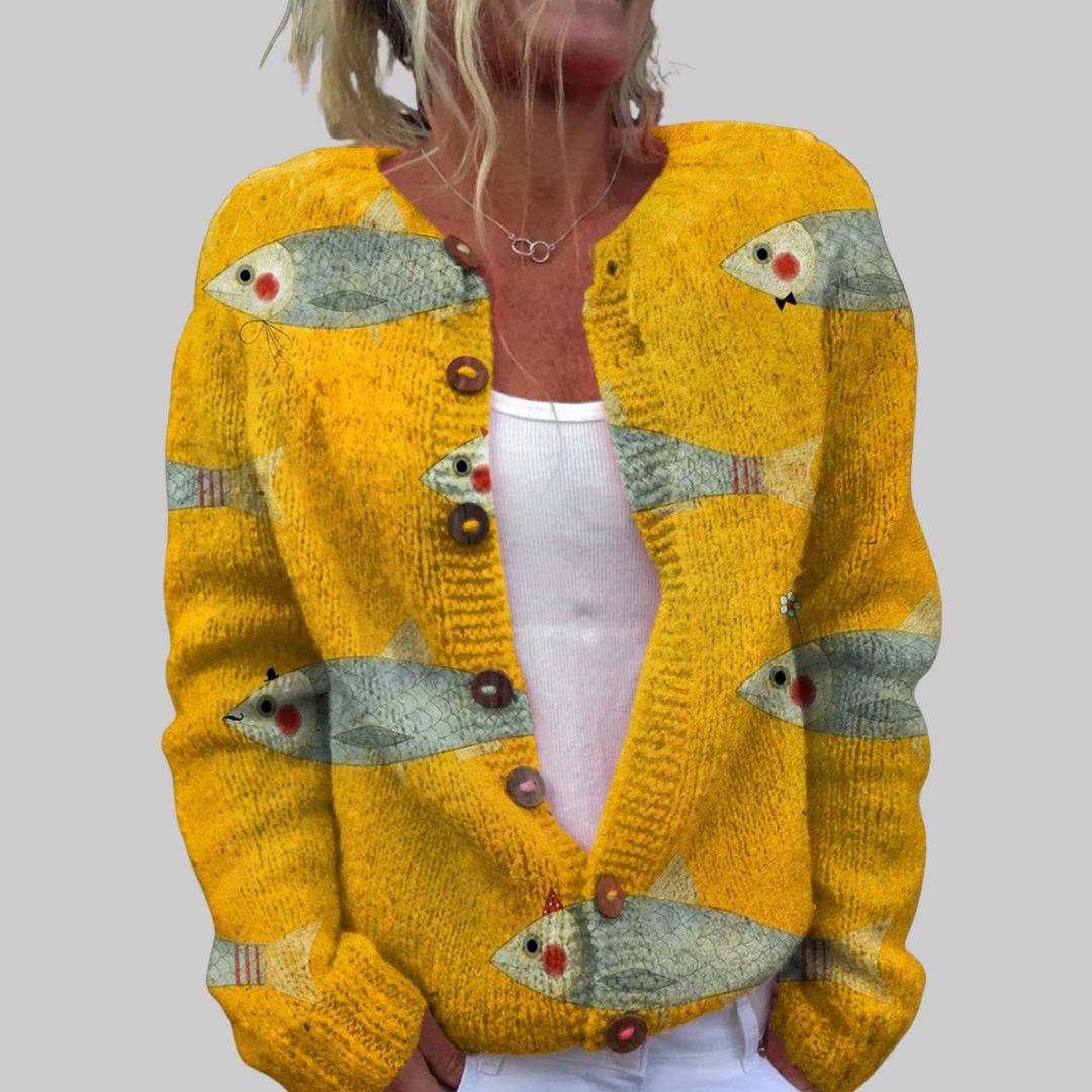 JASMIN | Miękki Kardigan na Co Dzień