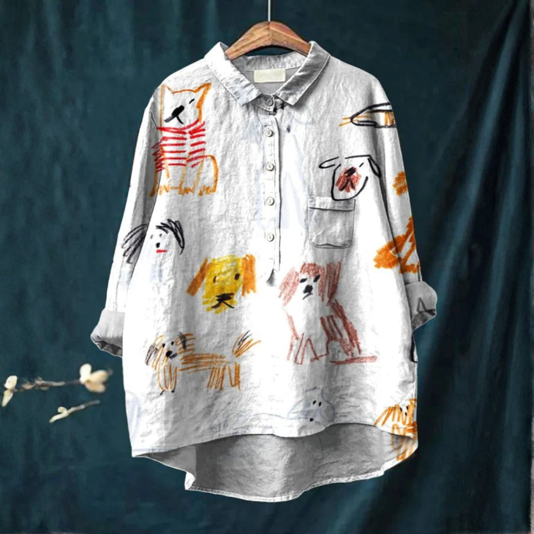 Bria™ - Chemia Artystyczna z Wzorem Psa